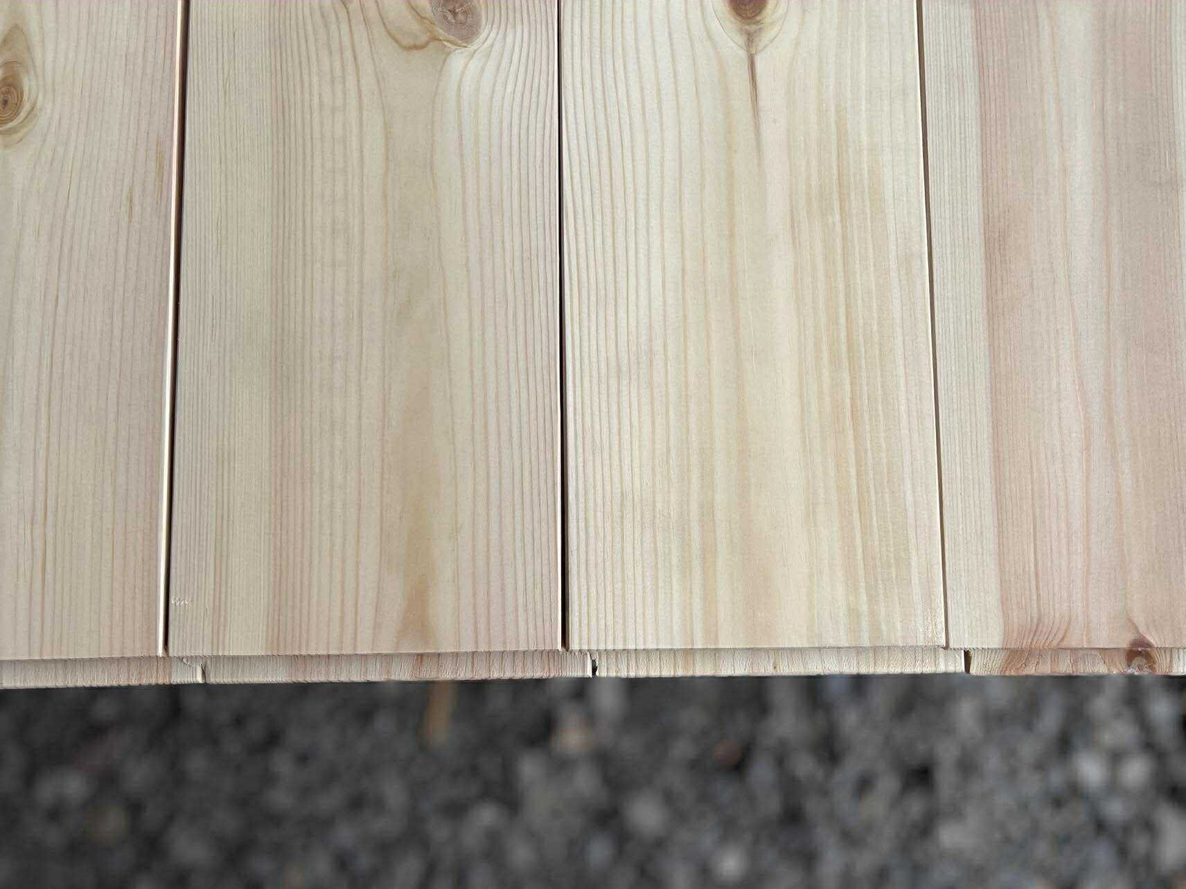 20.5x142mm Svéd Borovi Hossztoldós hajópadló "A-B" - Image 3